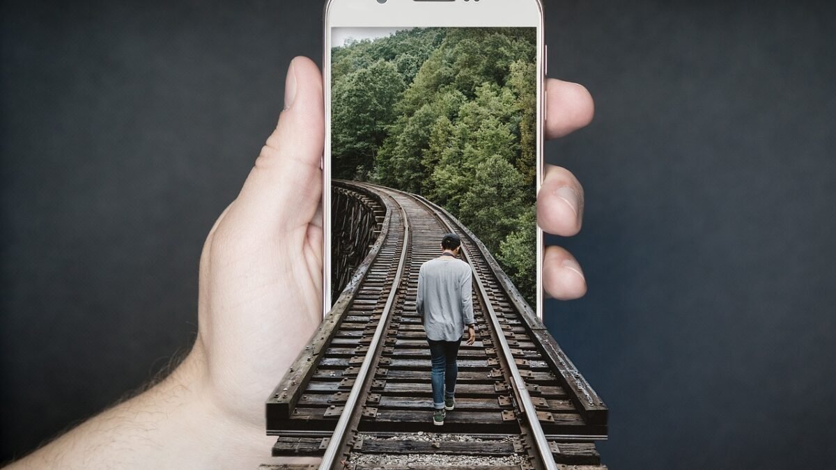 person recording product video smartphone home