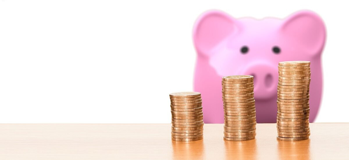 piggy bank coins