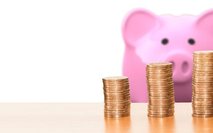 piggy bank coins