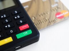 small business owner smartphone payment
